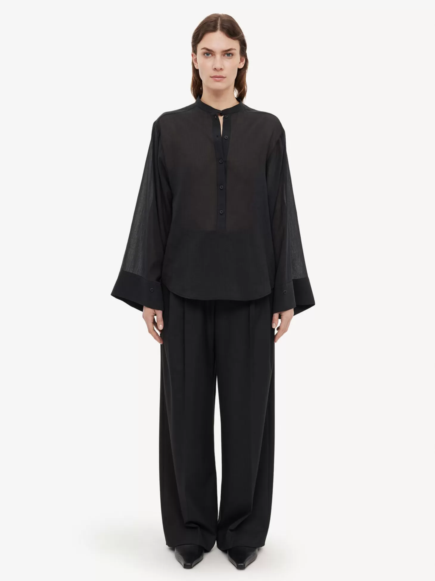 By Malene Birger Aluna Organic Cotton Blouse-Women Shirts And Tops