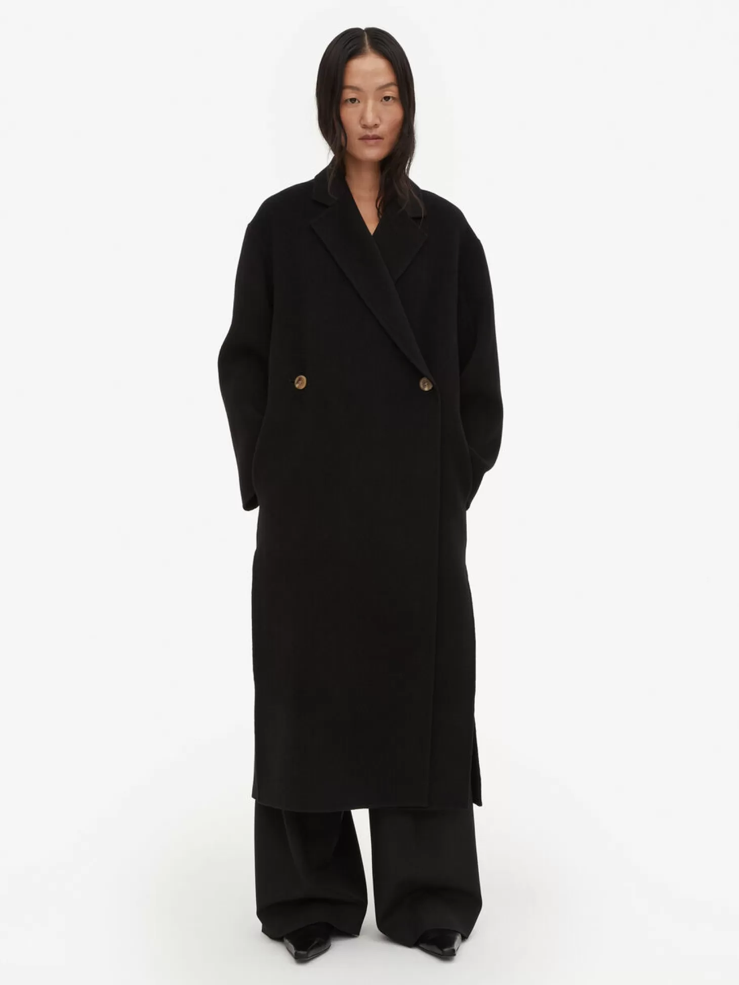 By Malene Birger Ayvian Double-Breasted Coat-Women Coats And Jackets