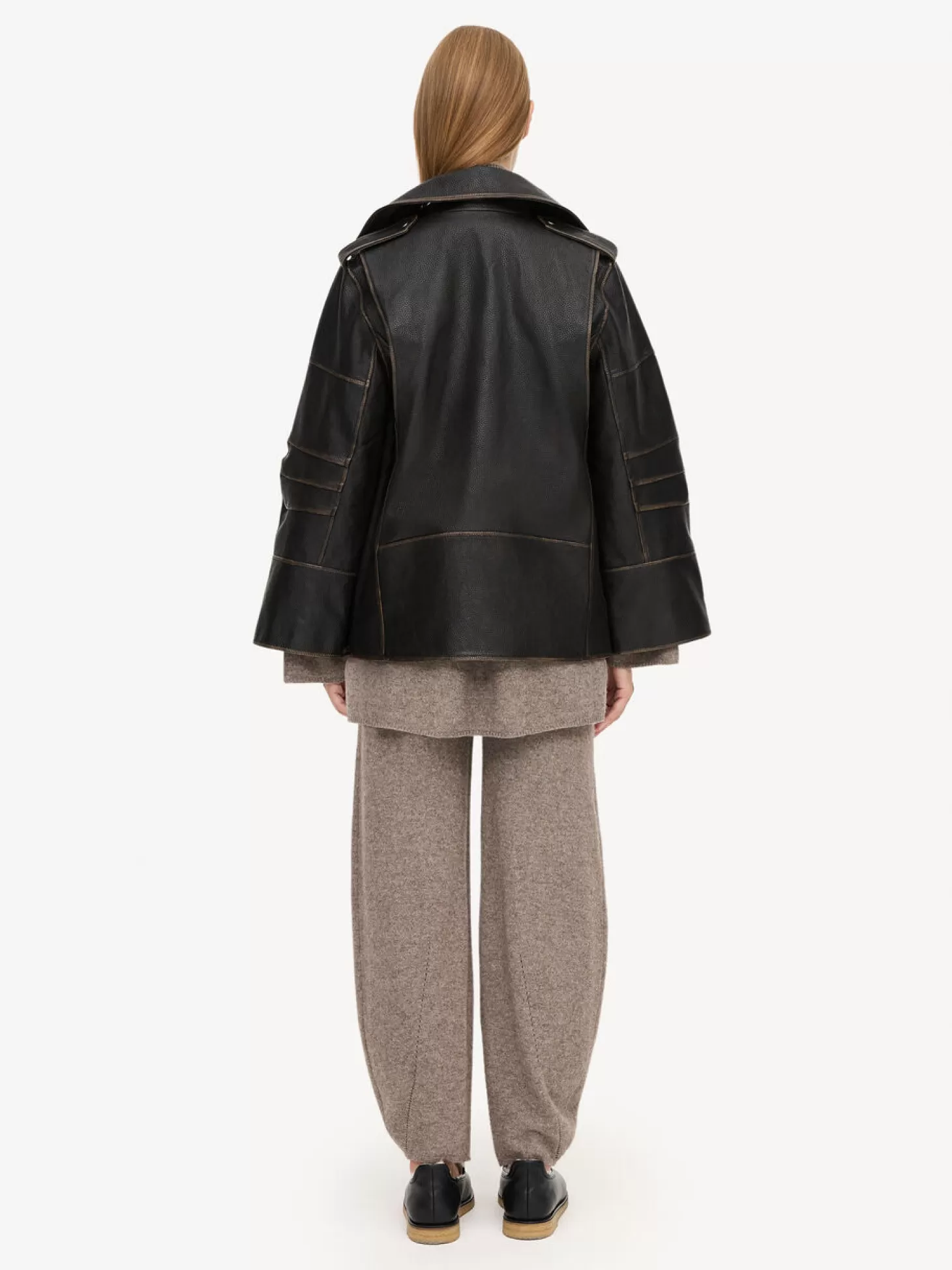 By Malene Birger Beatrisse Leather Jacket-Women Coats And Jackets