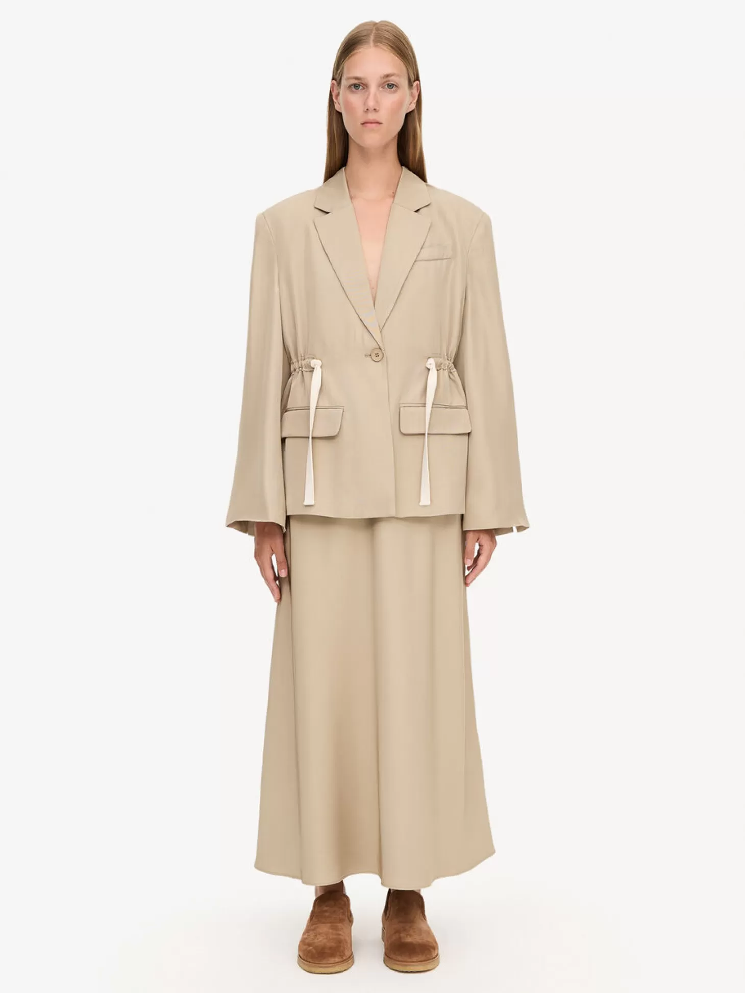 By Malene Birger Biento Single-Breasted Blazer-Women Blazers