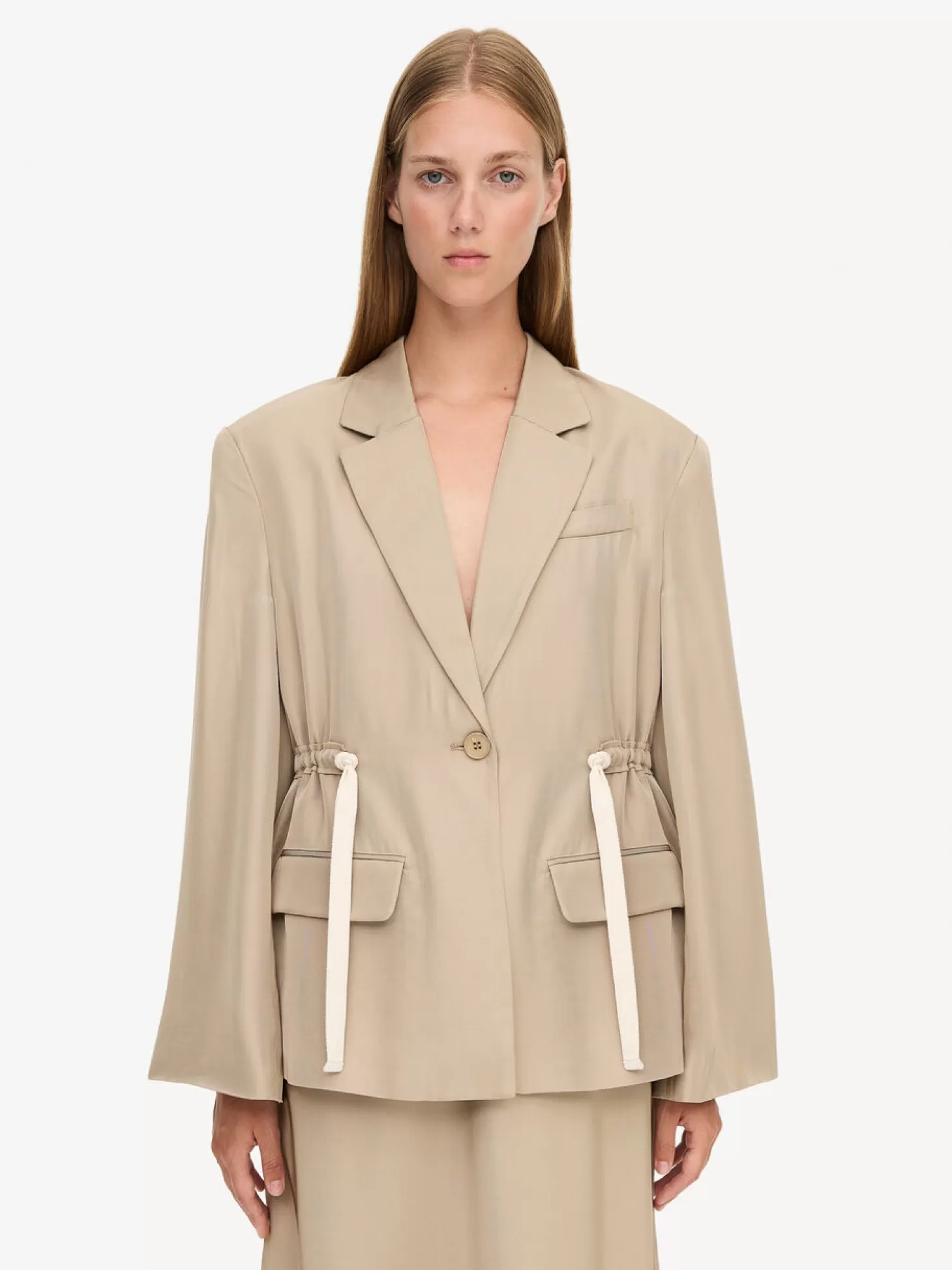 By Malene Birger Biento Single-Breasted Blazer-Women Blazers