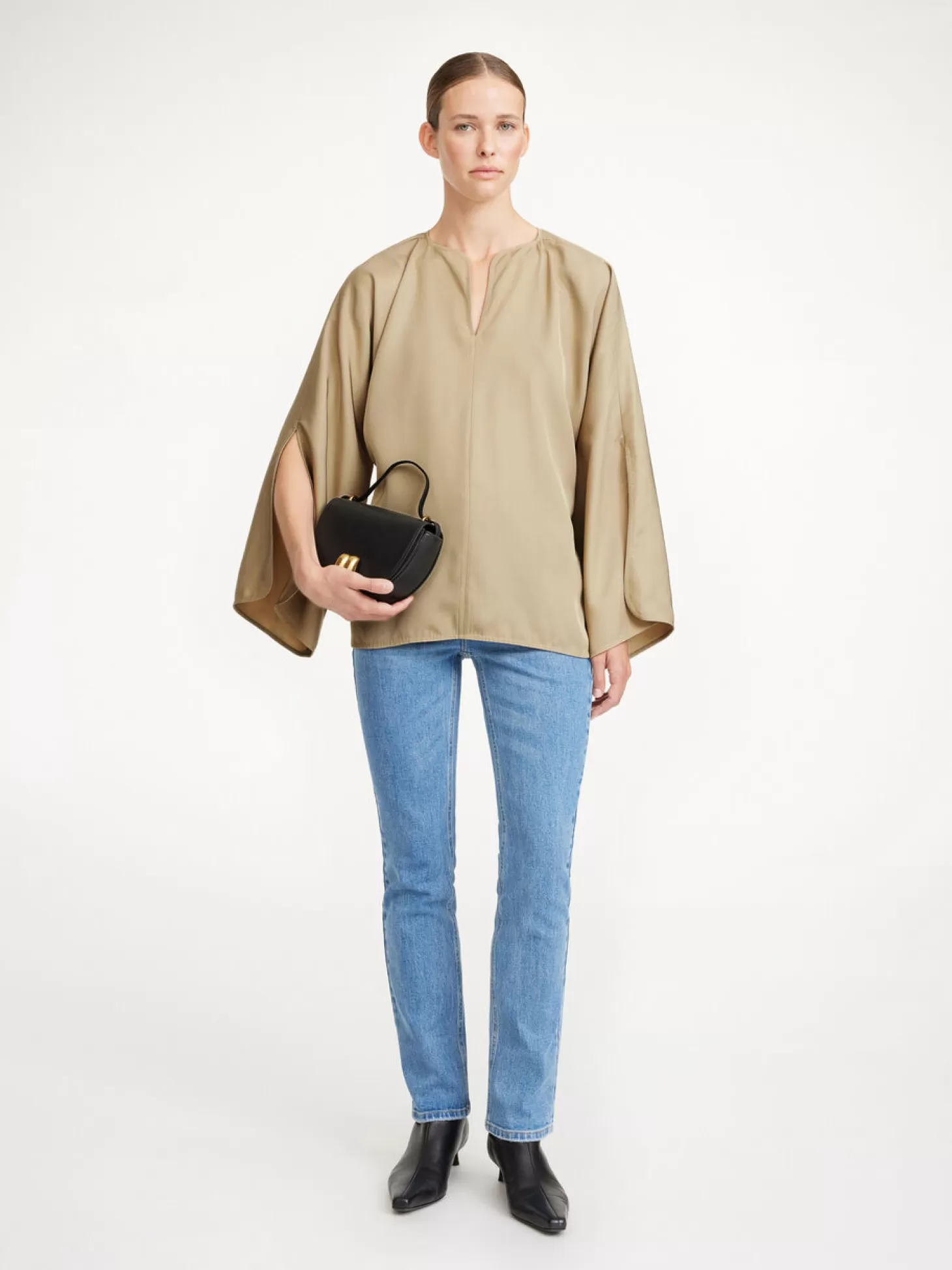 By Malene Birger Calias Tunic-Style Blouse-Women Shirts And Tops