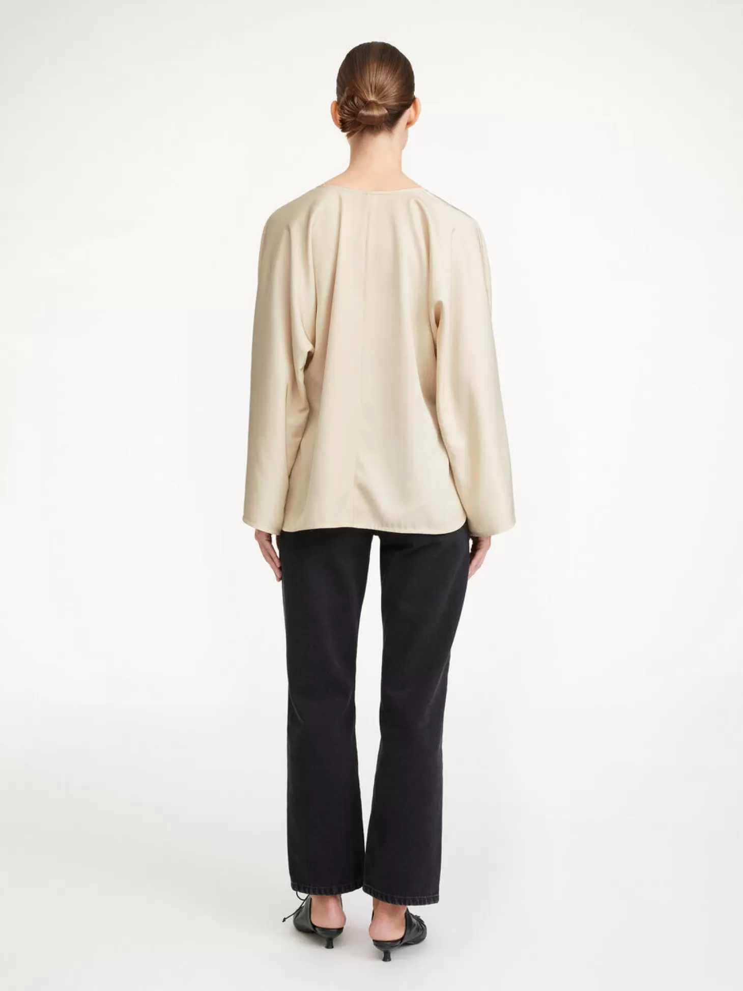 By Malene Birger Calias Tunic-Style Blouse-Women Shirts And Tops