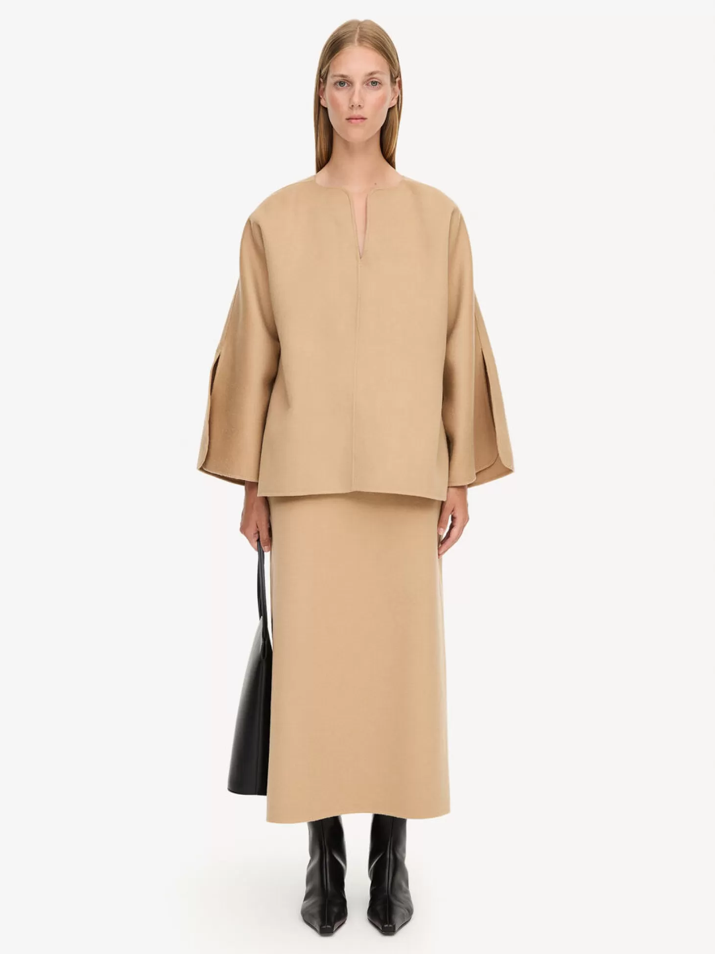 By Malene Birger Calias Wool Blouse-Women Shirts And Tops