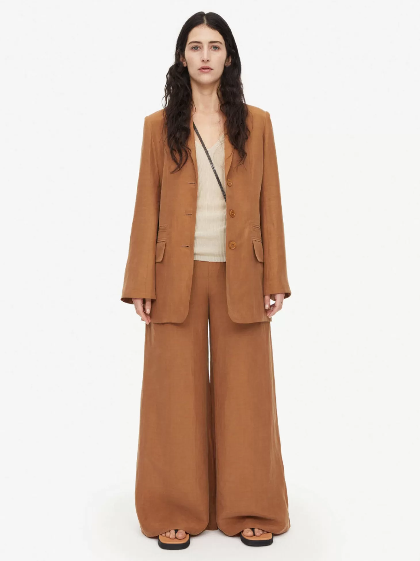 By Malene Birger Campine Wide-Leg Trousers-Women Trousers