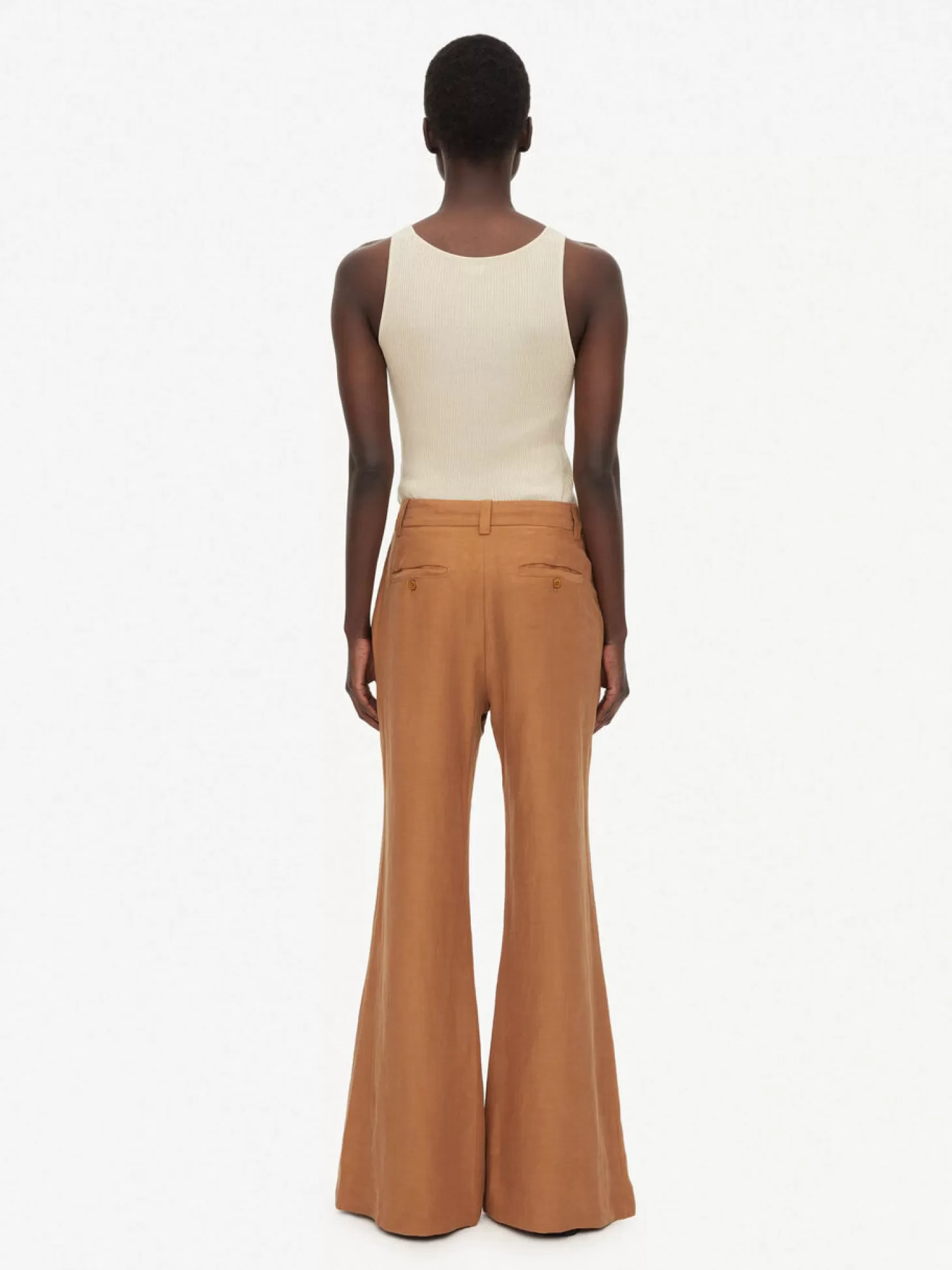 By Malene Birger Carass Flared Trousers-Women Trousers