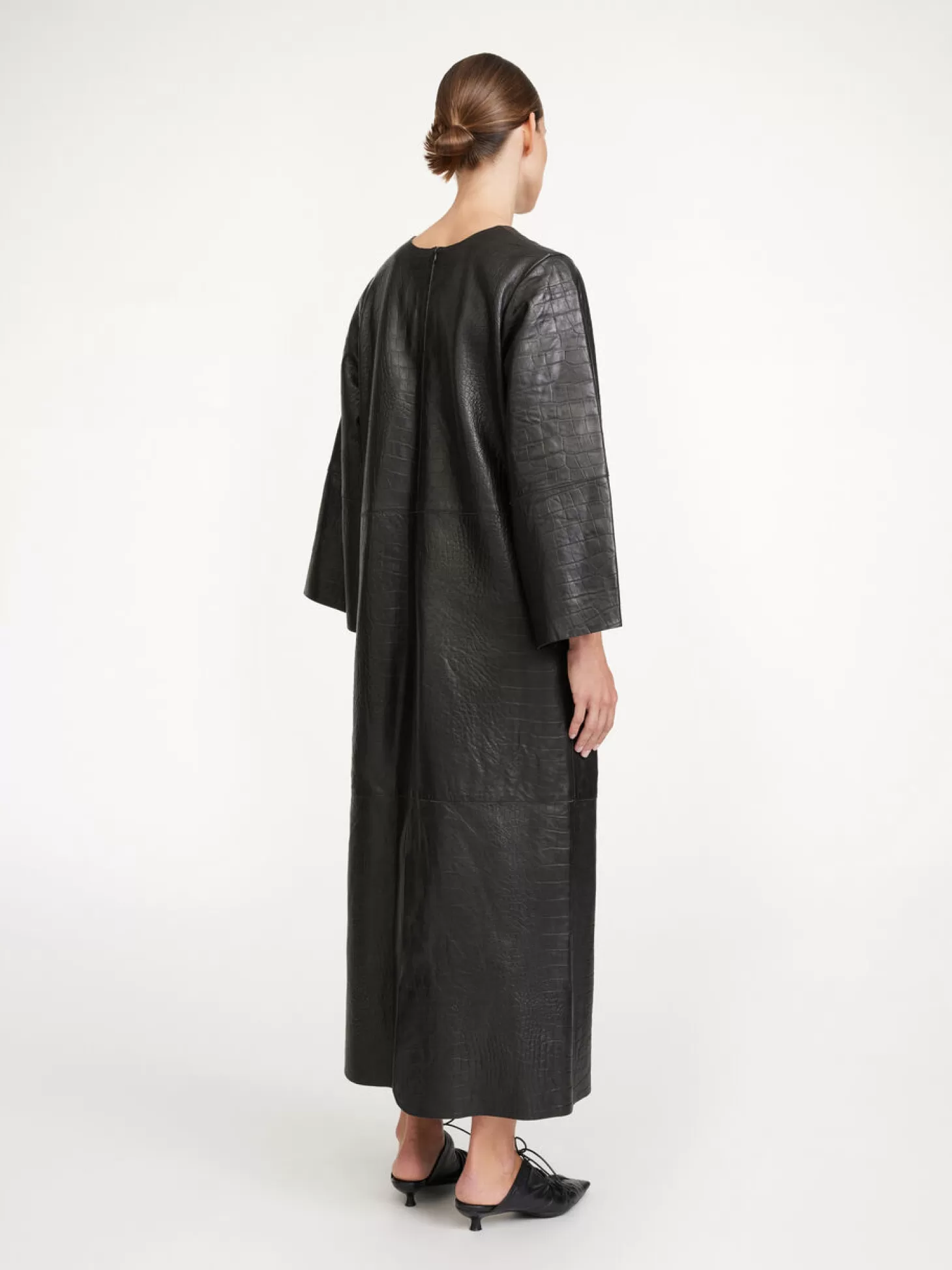 By Malene Birger Cebello Leather Maxi Dress-Women Dresses