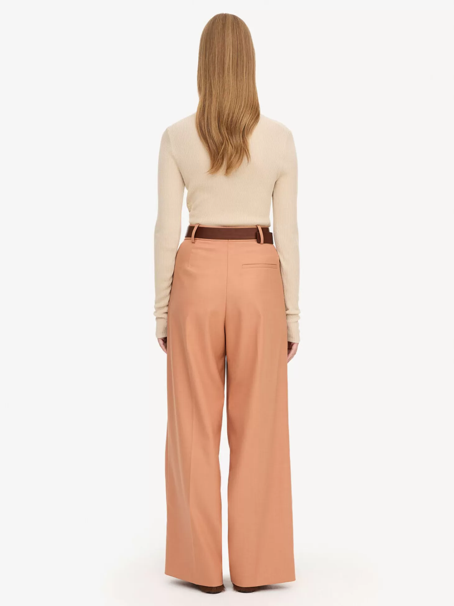 By Malene Birger Cymbaria High-Waist Trousers-Women Trousers