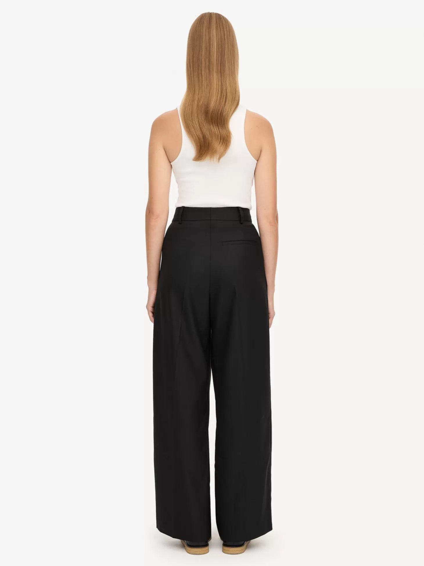 By Malene Birger Cymbaria High-Waist Trousers-Women Trousers