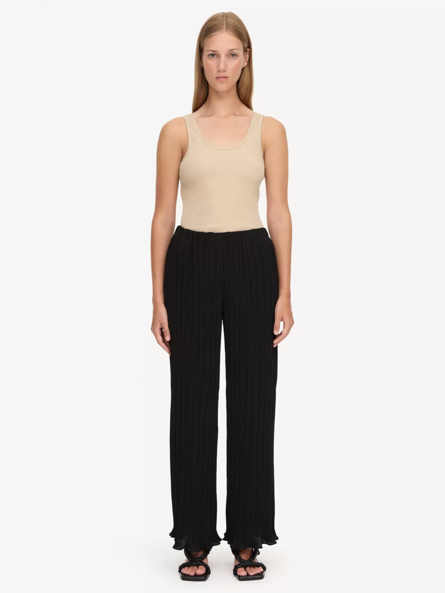 By Malene Birger Darja Pleated Trousers-Women Trousers