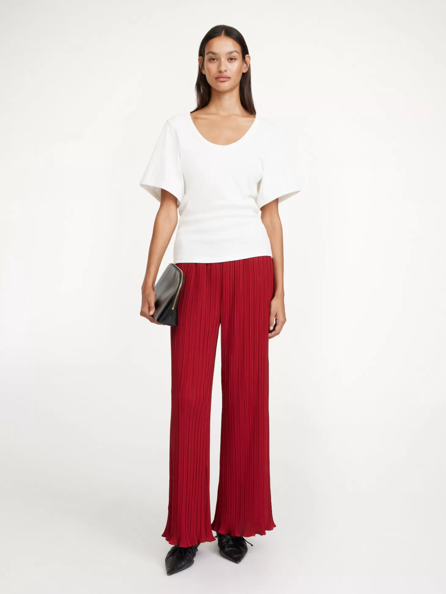 By Malene Birger Darja Pleated Trousers-Women Trousers