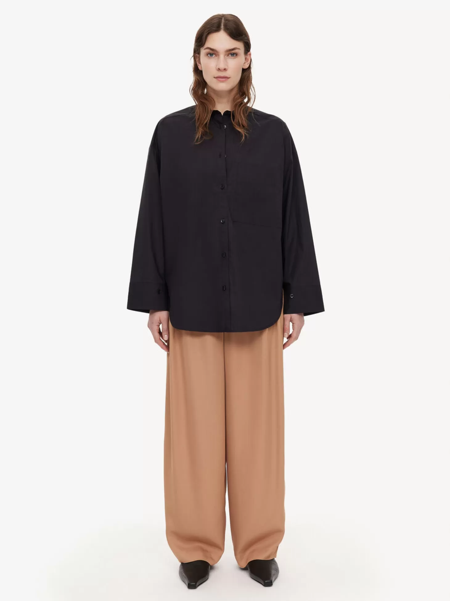 By Malene Birger Derris Organic Cotton Shirt-Women Shirts And Tops