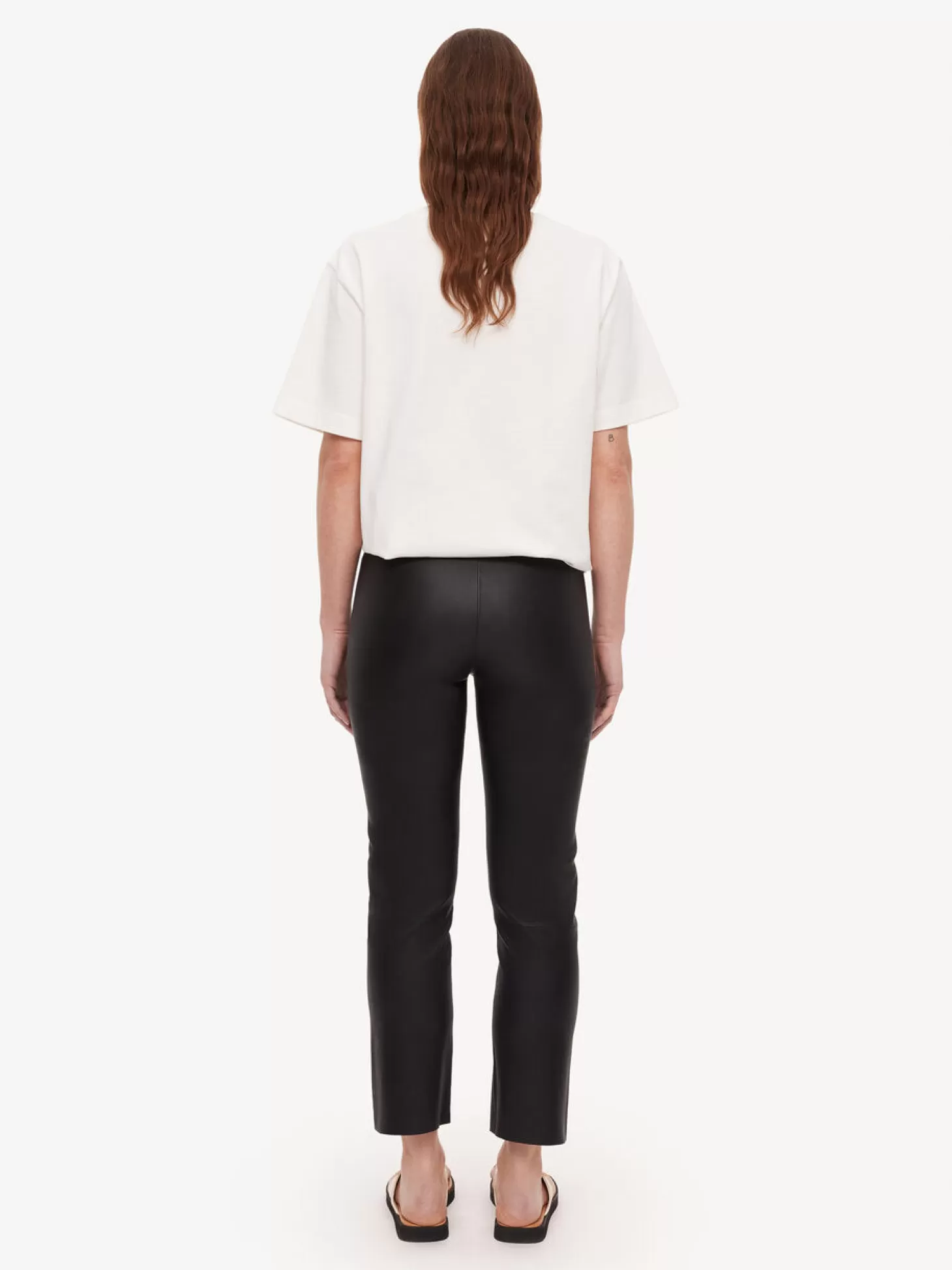 By Malene Birger Florentina Leather Trousers-Women Trousers