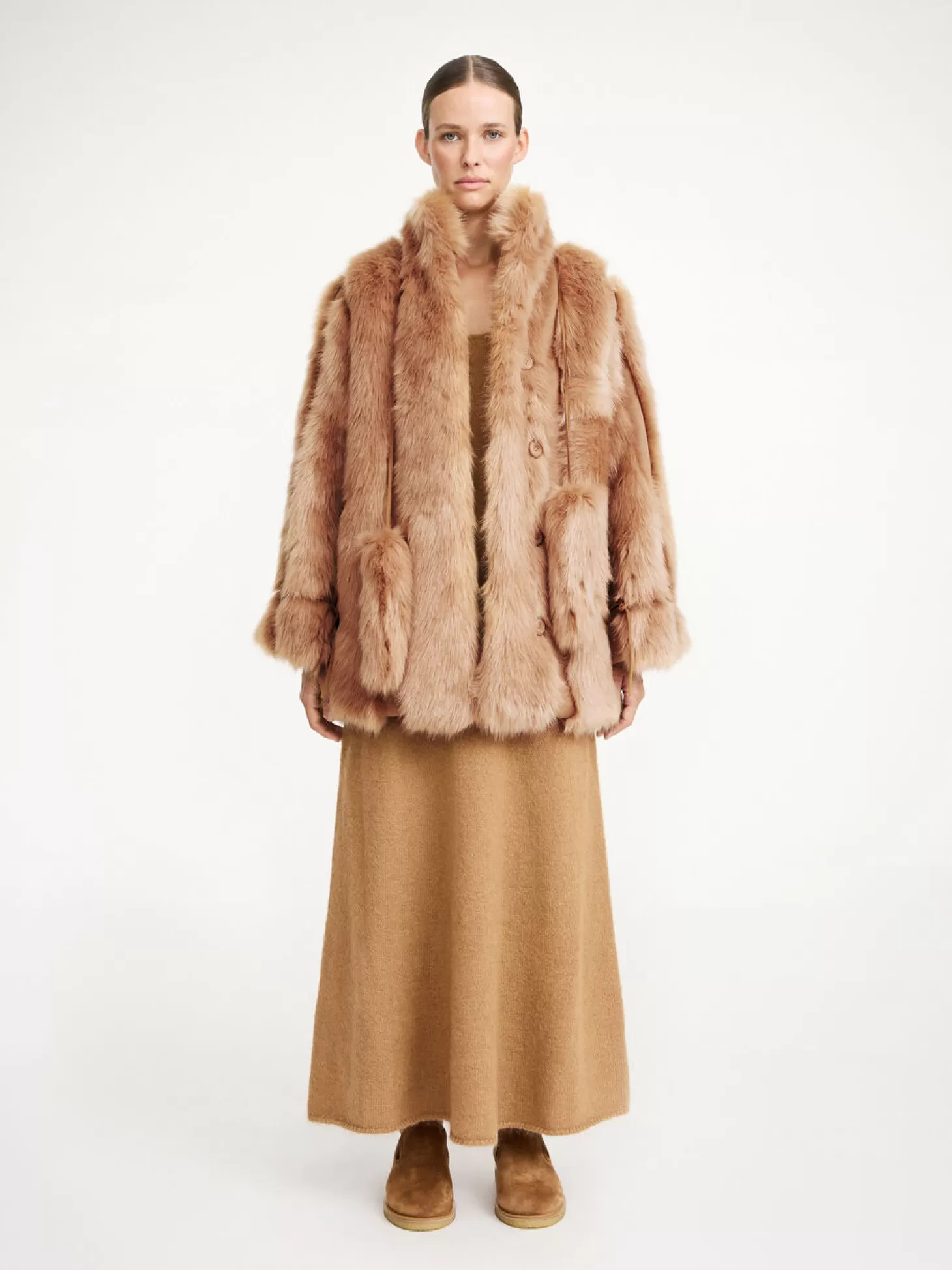 By Malene Birger Kaliies Faux Fur Jacket-Women Coats And Jackets