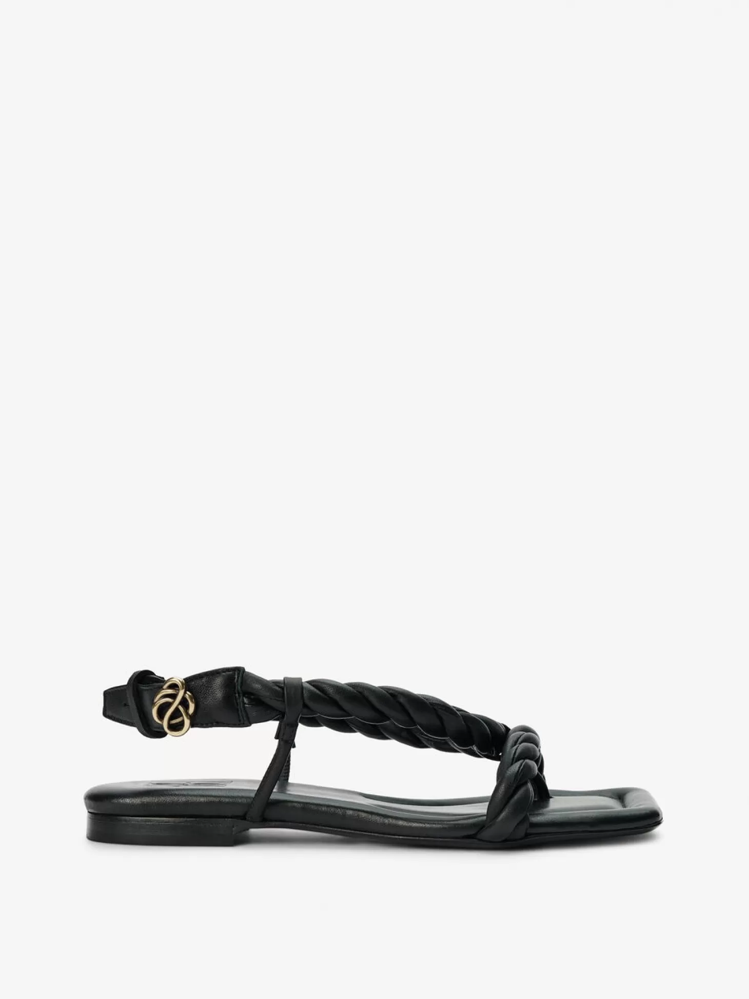 By Malene Birger Tinea Braided Leather Flats-Women Shoes