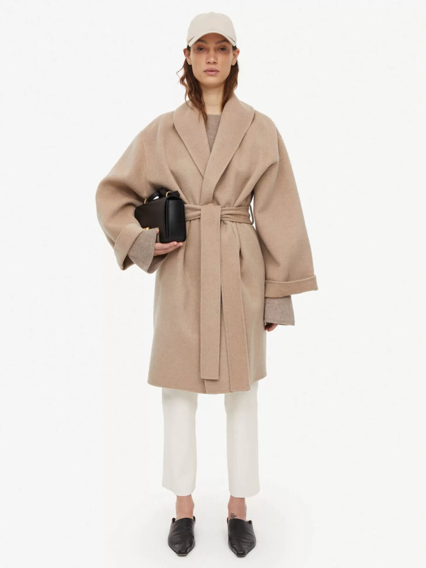 By Malene Birger Trullas Wool Coat-Women Coats And Jackets