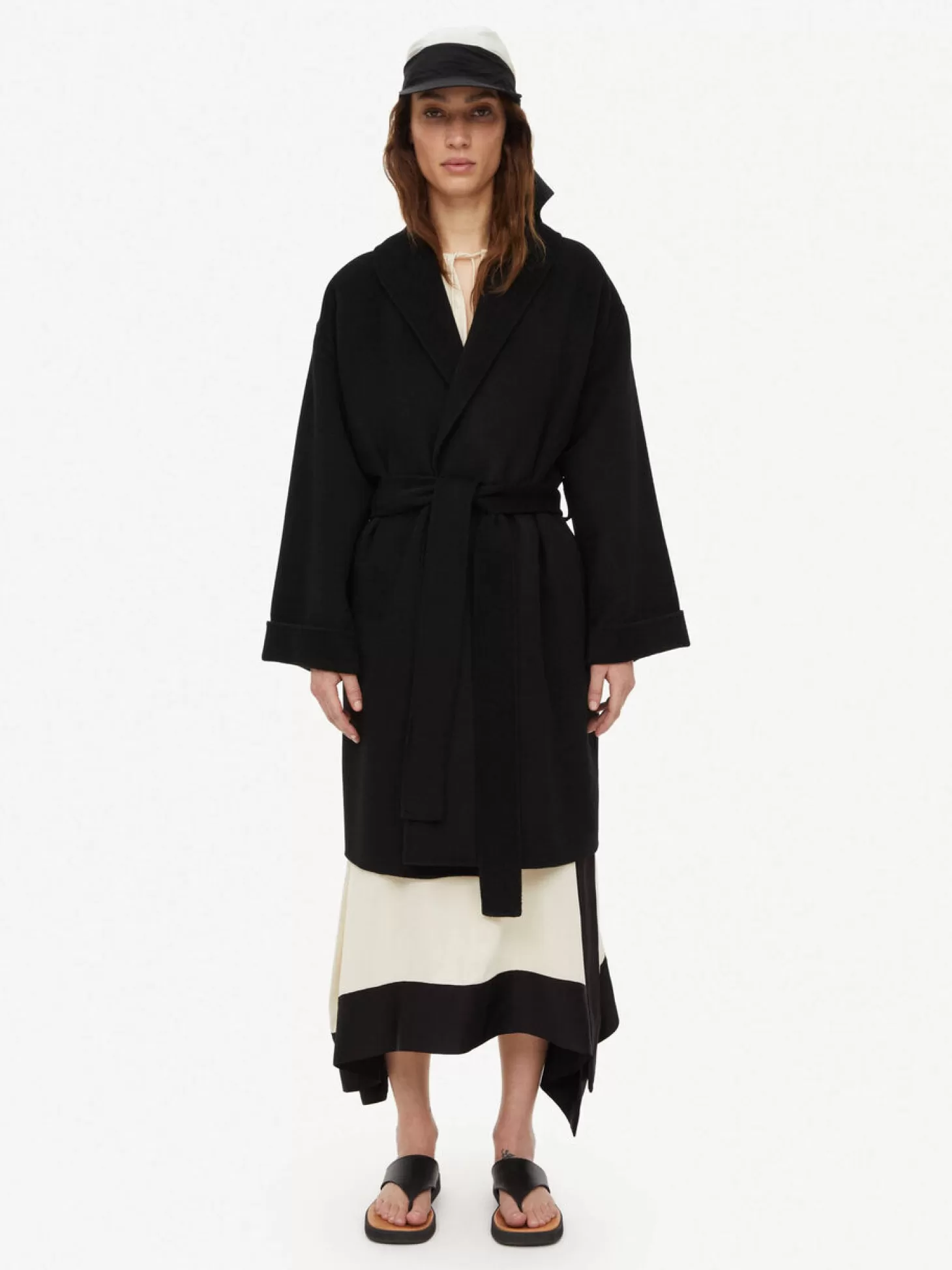 By Malene Birger Trullas Wool Coat-Women Coats And Jackets