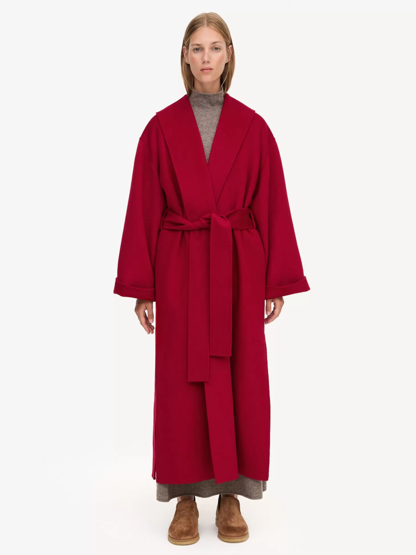 By Malene Birger Trullem Wool Coat-Women Coats And Jackets