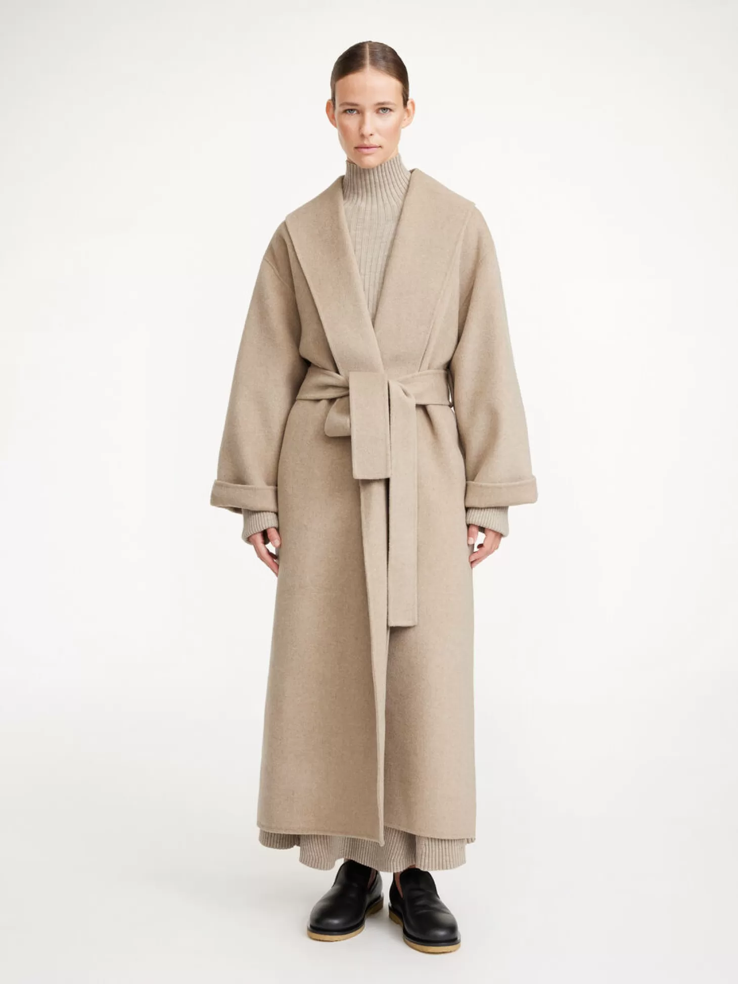 By Malene Birger Trullem Wool Coat-Women Coats And Jackets