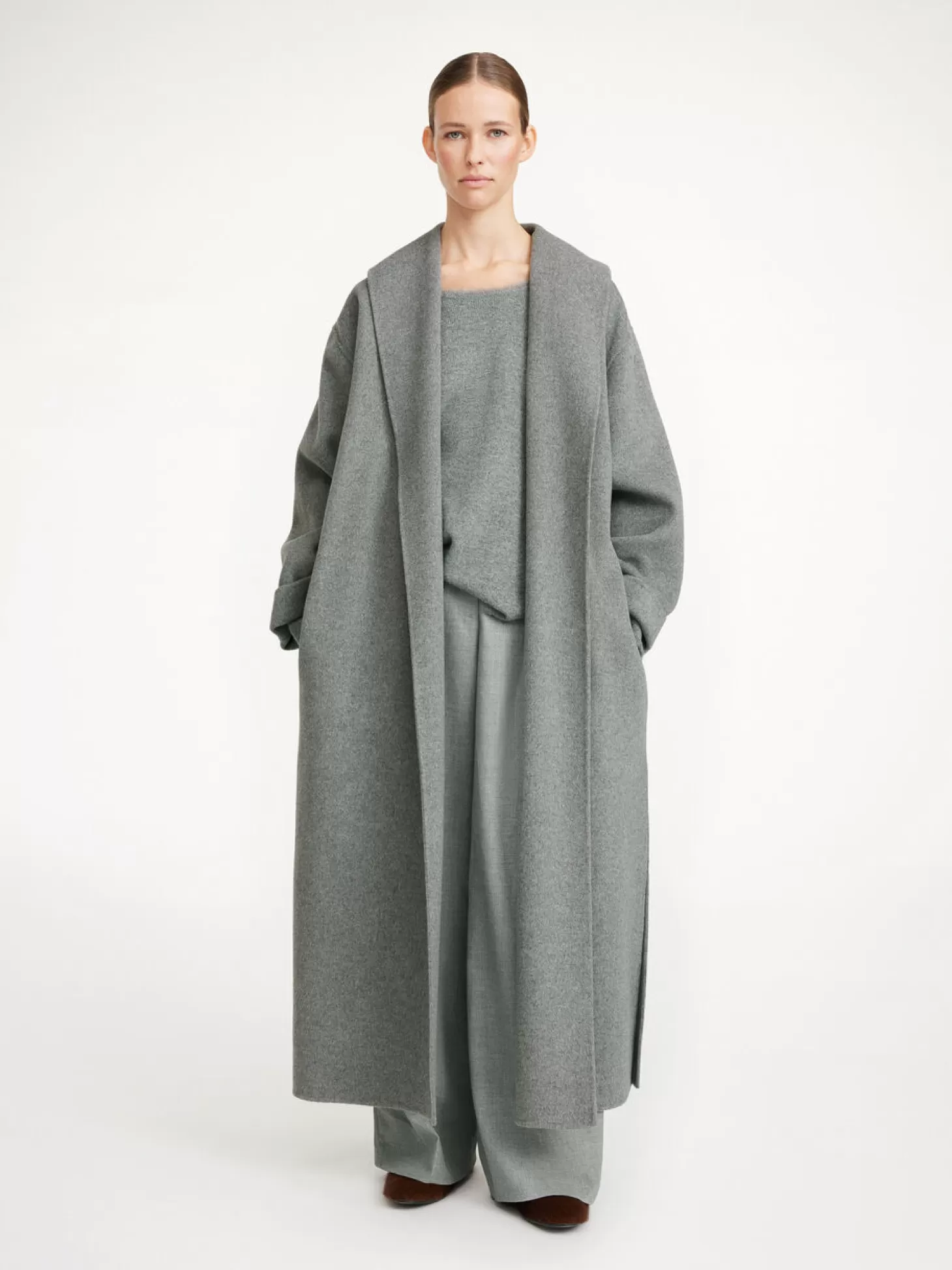 By Malene Birger Trullem Wool Coat-Women Coats And Jackets